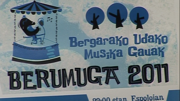 'Berumuga' aurkeztu dute: Bergarako udako musika gauak