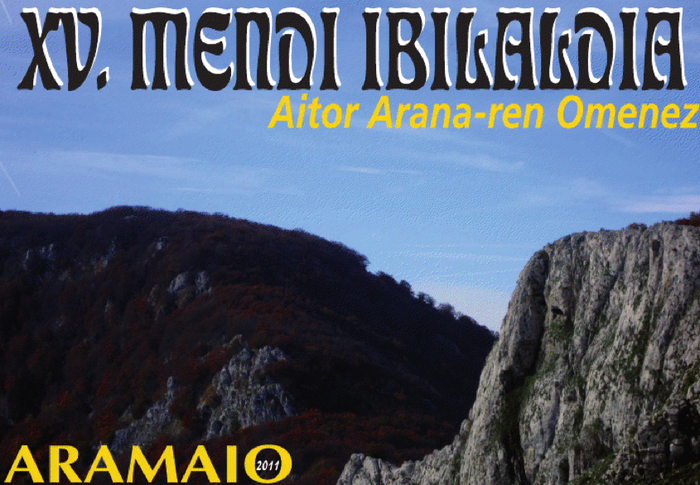 Aitor Aranaren omenezko mendi ibilbidea