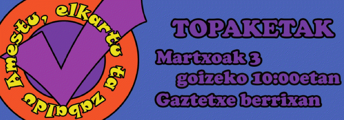 Belaunaldi ezberdinetako gaztetxeko kideekin topaketak martxoan