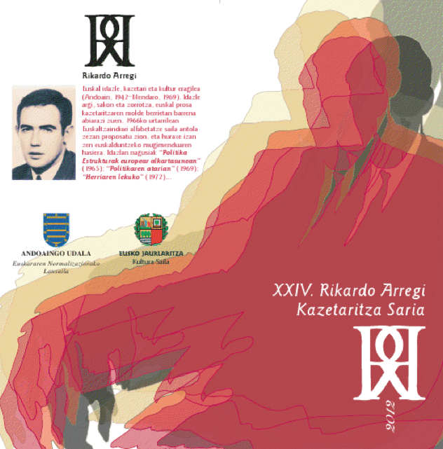 Rikardo Arregi Kazetaritza sarian parte-hartzeko lanak aurkeztu daitezke
