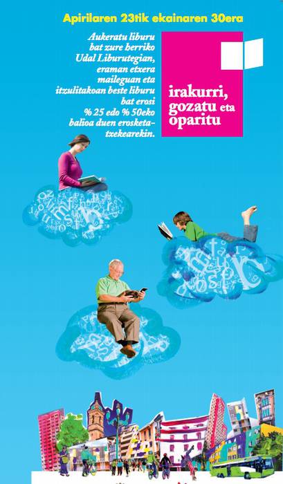 Euskarazko liburuekin gozatu eta gero, oparitzeko aukera
