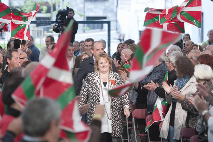 Sozialistak, polularrak eta ezker abertzalea kritikatu ditu EAJk Bergarako mitinean