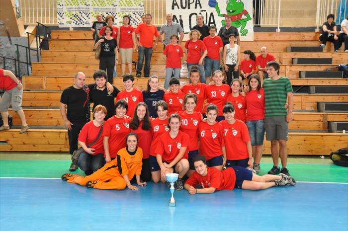 Aloñako infantil neskak, Euskadiko txapeldun