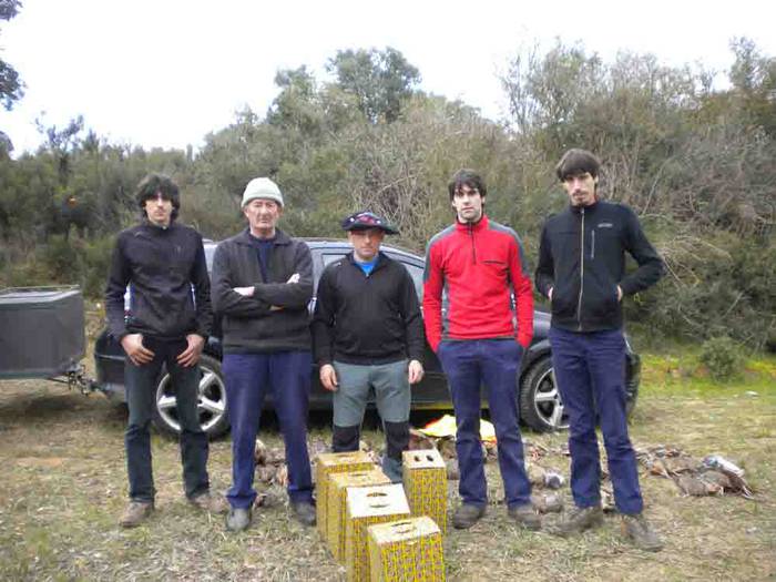Javier Verak irabazi du Oñatiko ehiza txapelketa, Zanbranan