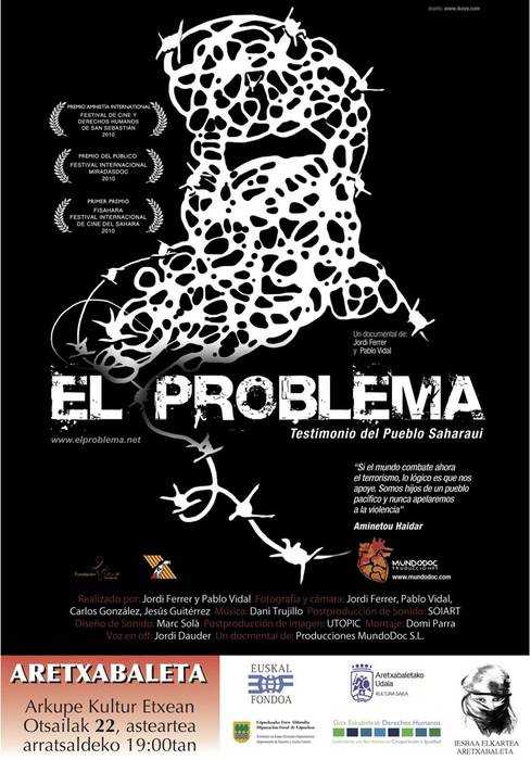 'El Problema' filma eta eztabaida
