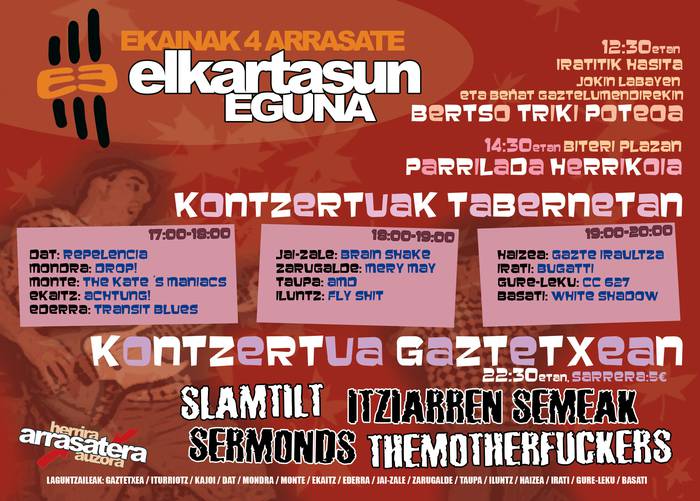 Presoen aldeko Elkartasun Eguneko egitaraua aurkeztu dute 