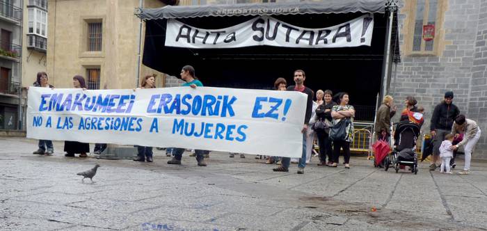 Emakumeen kontrako beste indarkeria kasu bat salatu dute