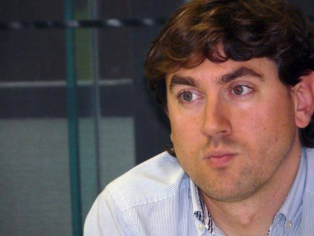 Eneko Andueza (PSE-PSOE) gaur Goienan