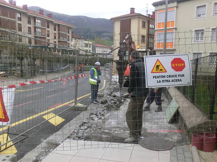 Abuzturako bukatu dituzte Errekaldeko aurtengo lanak