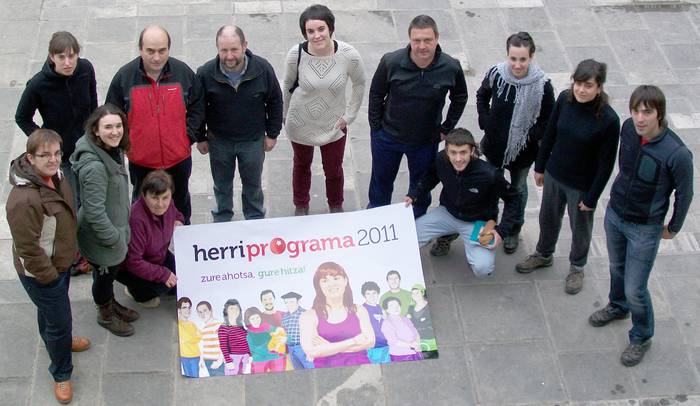 Elgetako ezker abertzaleak Herri Programa osatzeko herritarren parte hartzea eskatu du