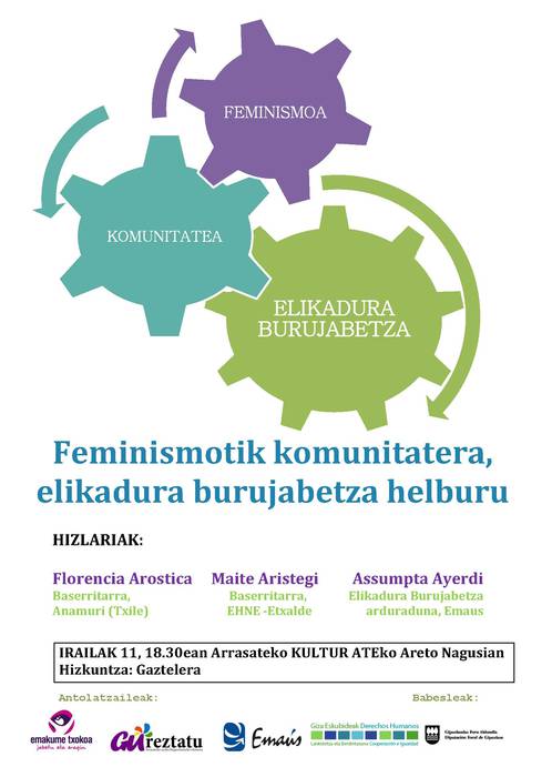 'Feminismotik komunitatera, elikadura burujabetza helburu' hitzaldia