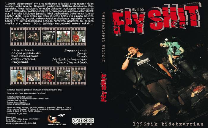 Ikus-entzunezkoa kaleratu du Fly-Shit taldeak, zuzenekoa eta testigantzak jasoz
