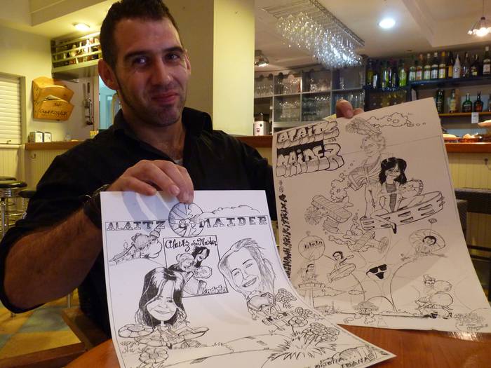 Gari Garitano: "Errazago marrazten dut mutil baten aurpegia neska batena baino; neskak konplexuagoak dira" 