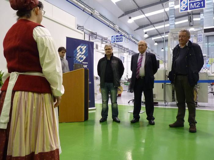"Krisiari buelta ematen zaionerako prest egoteko", lantegi berria inauguratu du Gureak Taldeak 