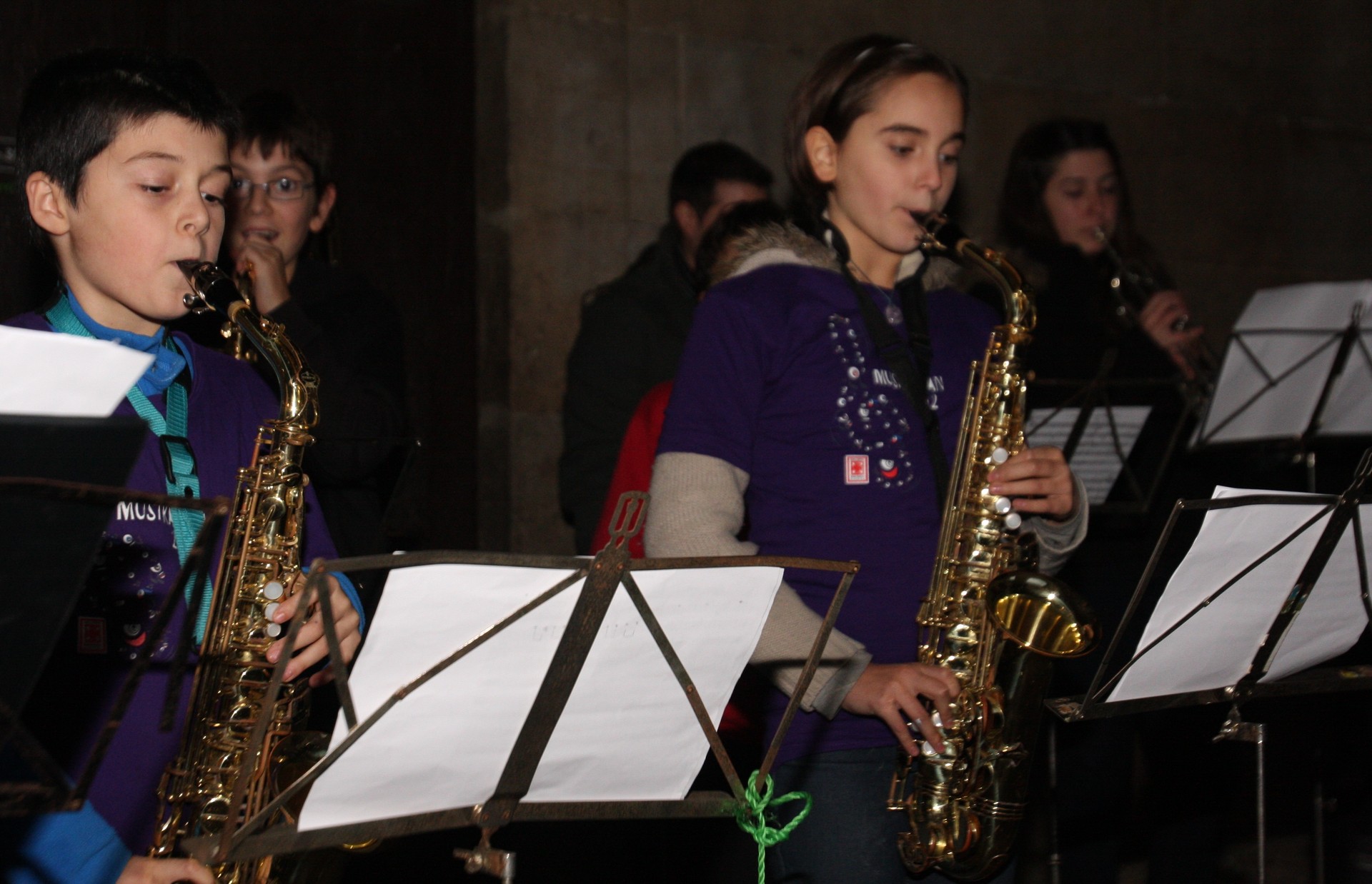 Santa Zezilia eguna ospatu dute gaur Eskoriatzako musikariek