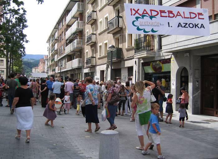 Iturrigorri pilotalekuan egingo dute II. Ixadebalde azoka