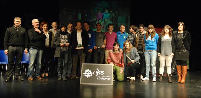 2011ko kirolari onenak saritu dituzte