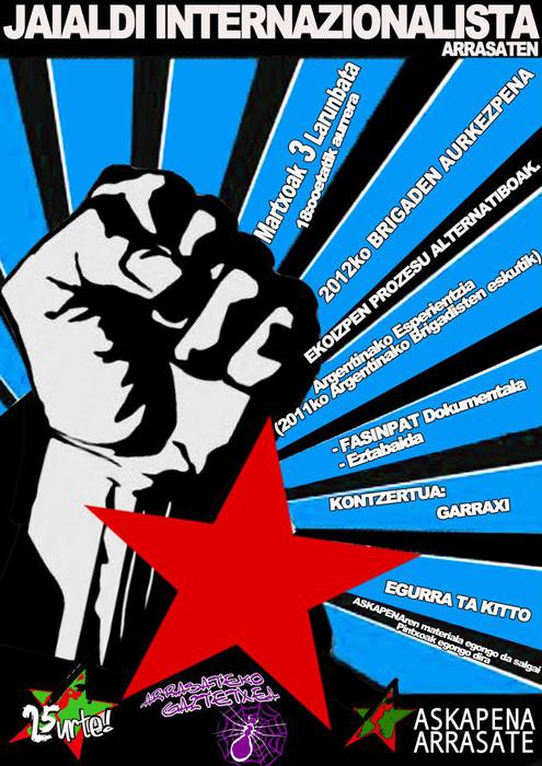 Jaialdi internazionalista Arrasaten