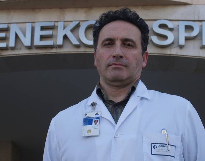 Jesus Maria Mongelos: "Minbiziari aurre egiteko promozioa eta prebentzioa da eraginkorrena"