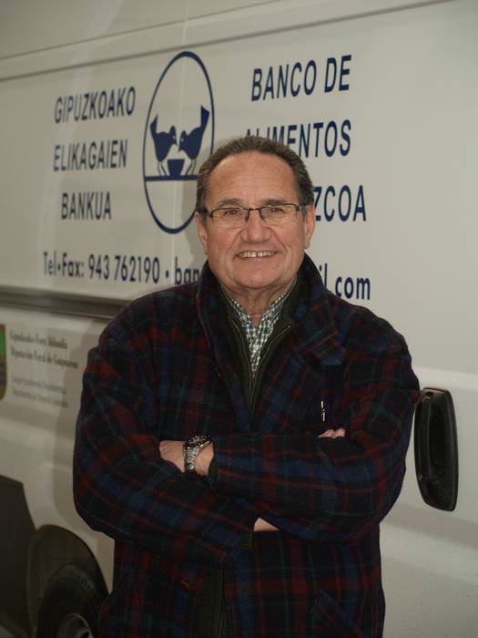 Jose Antonio Agirrebeña: "Hiletik hilera, janaria behar duen gero eta eskari gehiago jasotzen ditugu"