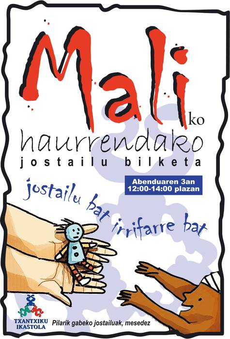 Malirako jostailuak batuko ditu Txantxiku Ikastolak