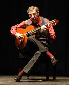 Juan Falú musikariaren gitarra kontzertua