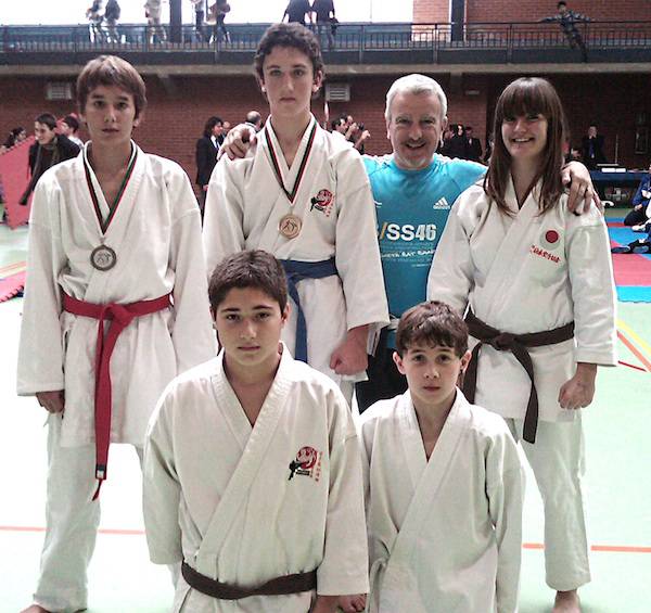 Josu Zalakain Euskadiko karate txapeldun