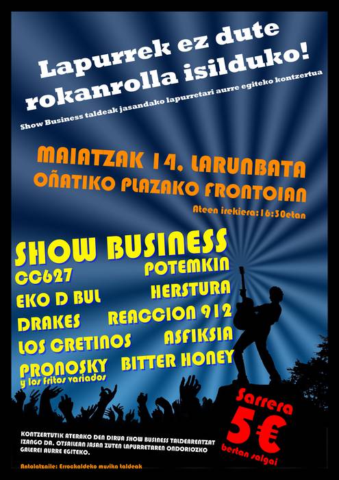 Lapurrek ez dute Rock 'n' rolla isilduko