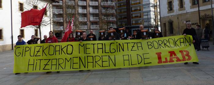 Metaleko lan hitzarmena aldarrikatu du LAB sindikatuak