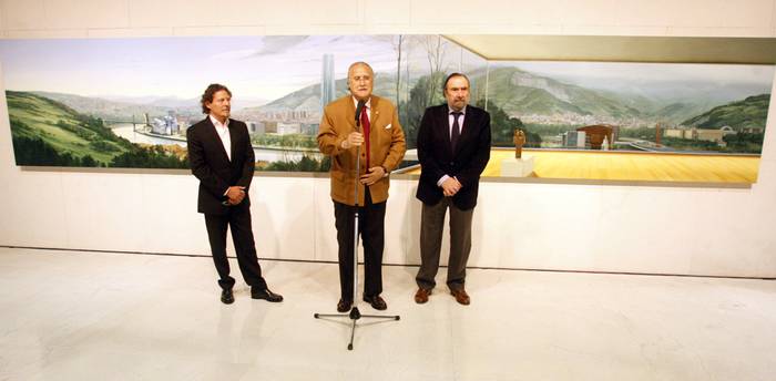 Lazkanoren margolan bat, Bilboko udalaren oparia Arte Ederren museoari