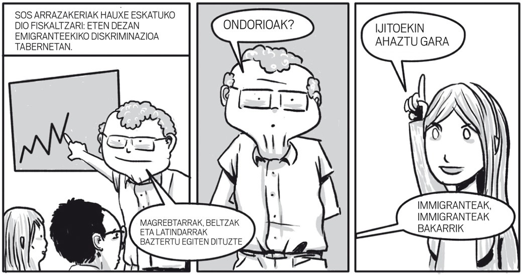 Alex Ugalde: "Immigrazioa"