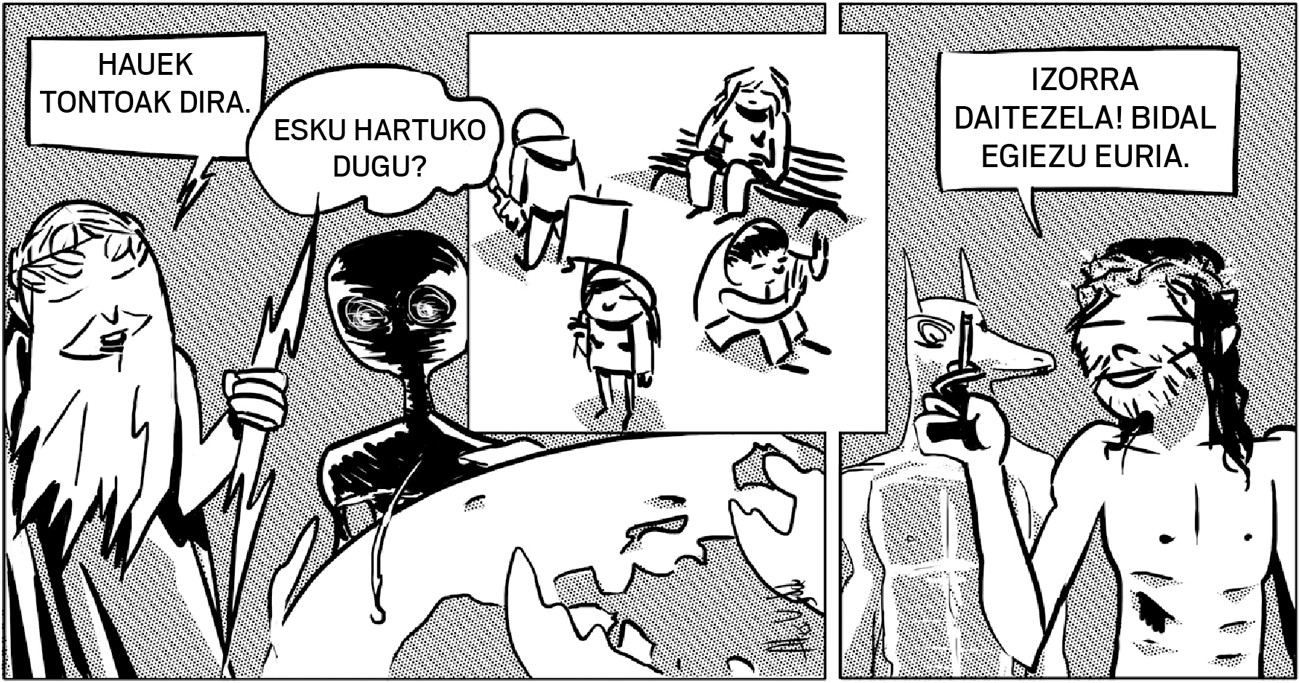 "O! Jainkoak!"
