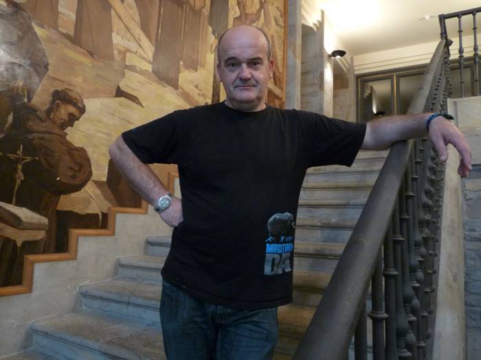 Mikel Eguren: "Udalbiltzaren sorreran ia korporazio guztia joan ginen Euskaldunara, 1.800 hautetsirekin batera" 