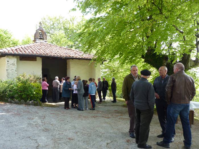 San Migel Monte eguna ospatu dute Angiozarko Goimendiko ermitan