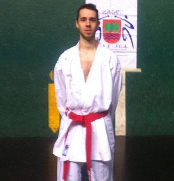 Odei Vazquez aretxabaletarra berriro ere garaile kumite modalitatean