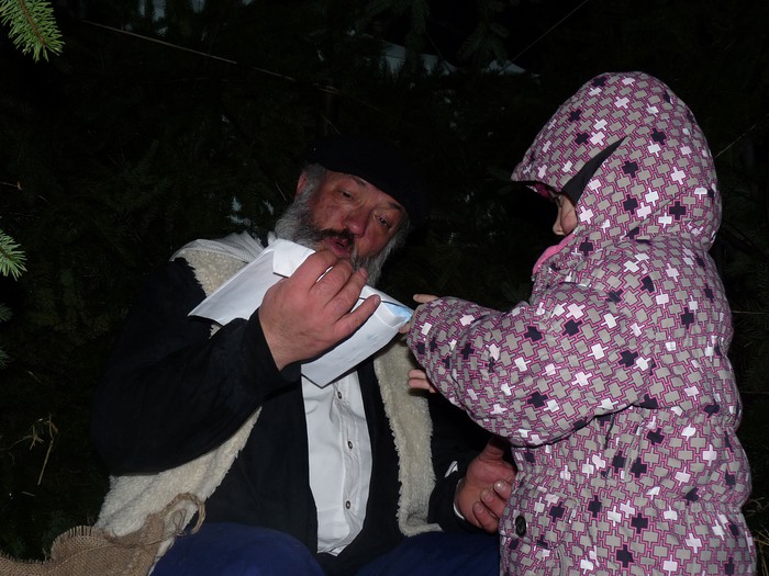 Beste inora baino lehenago, Elgetara etorri da aurten ere Olentzero