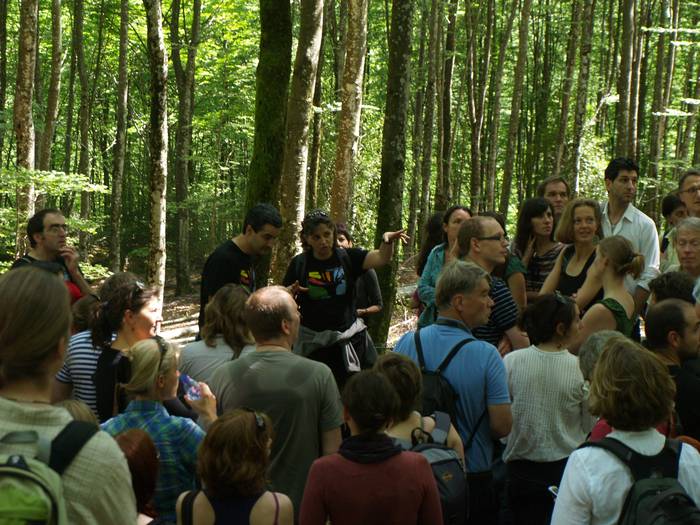 Europar Batasuneko Life Natura ekimeneko ordezkariak Iturrigorrin