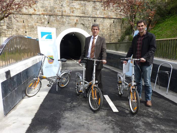 Eskoriatza eta Arrasate bidegorriz lotuta