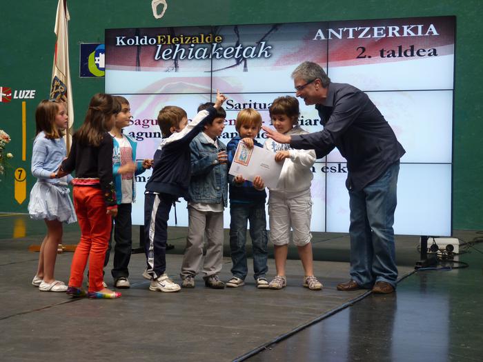 Koldo Eleizalde lehiaketako sarituak