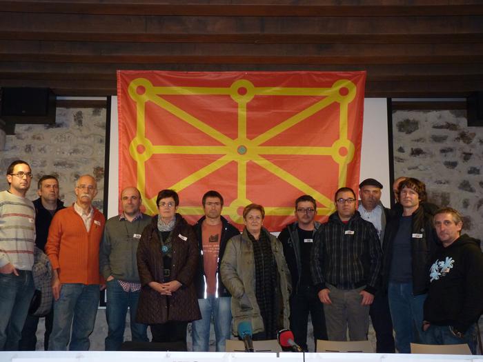 1512-2012 Nafarroa Bizirik ekimenaren Debagoieneko lantaldea aurkeztu dute 