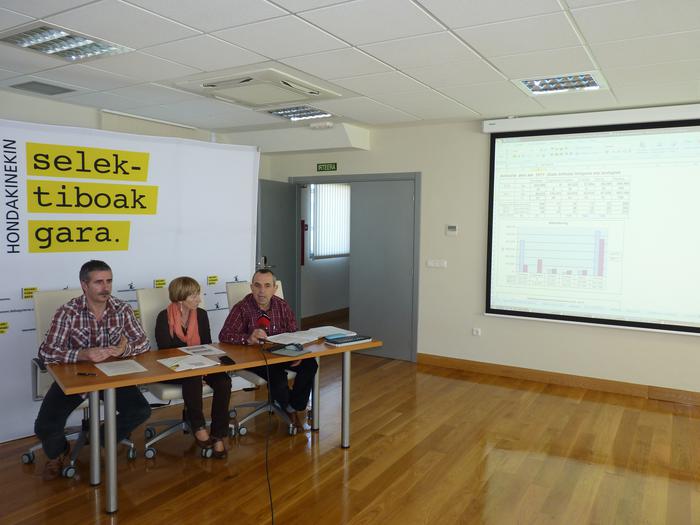 Antzuolako atez atekoaren lehenengo urtearekin pozik Mankomunitatean