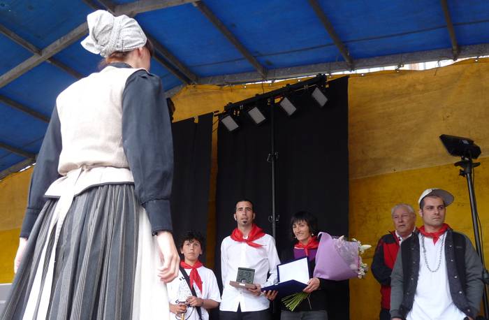 Oihana Kortazar omendu zuten elgetarrek
