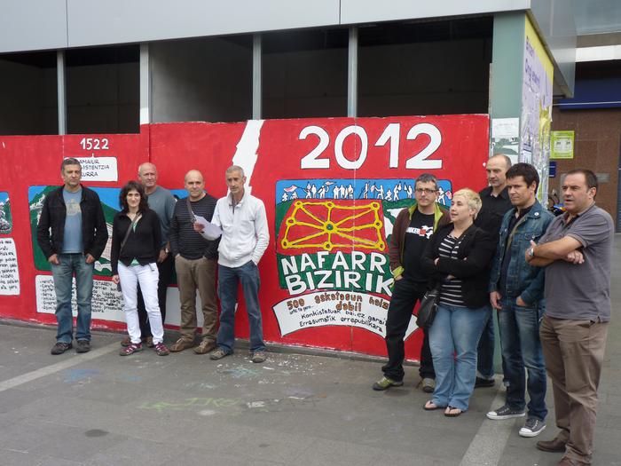 "Nafarroa bizirik" dagoela aldarrikatzeko, martxa nazionala Iruñean