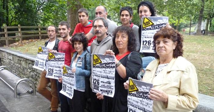 Greba asanbladak 26an mobilizatzeko dei egin du