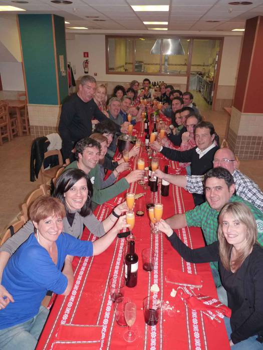 Zelaitxotarrek afari berezia egin zuten apirilaren 27an