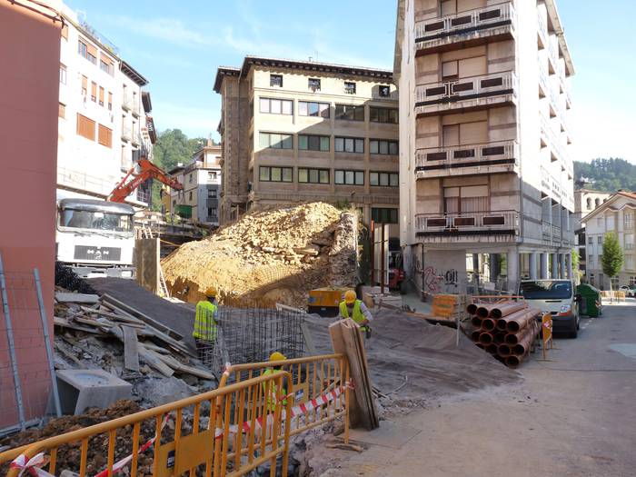 Gazteluondo eta Arrasate Pasealekua lotuko dituen Mitarte kale berria, urte amaierarako zabalik