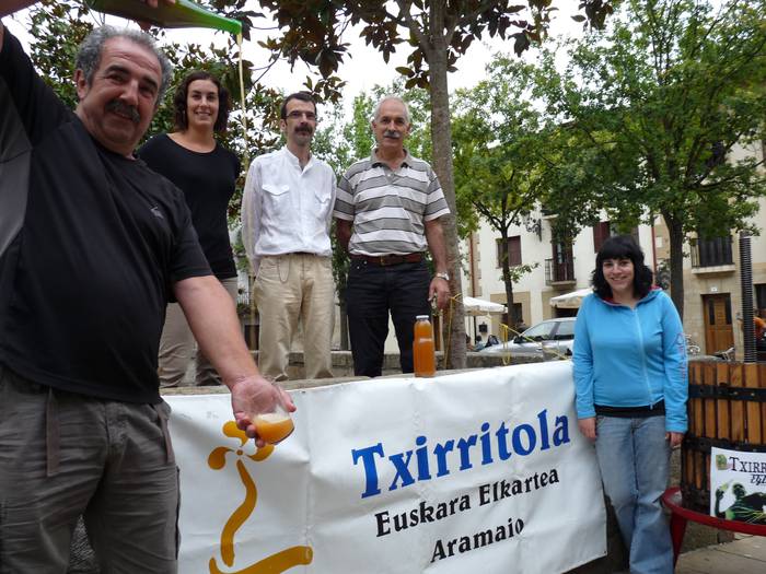 Txirritola Eguna domekan: euskara eta sagardoa ahoan, giro ederra bermatuta