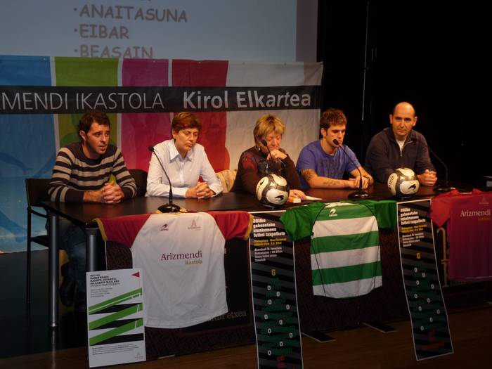 Reala, Athletic, Eibar eta Debagoieneko selekzioa elkarren kontra