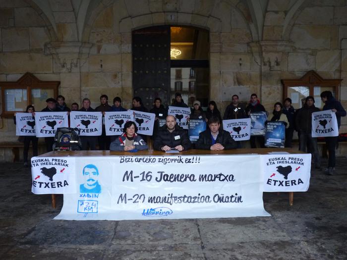 197/2006 doktrinaren aurrean, mobilizatzeko deia egin dute Oñatin