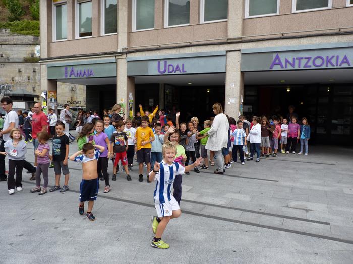 Amaia lepo bete da Zinemaldiak Arrasaten egin duen geldialdian